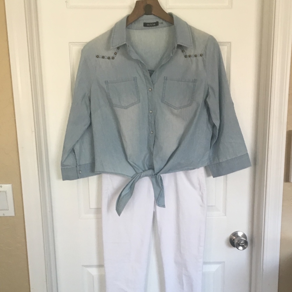 do & be Denim Style Top